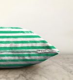 - Sonil-K-5237yesil-Gorsel3 - Realhomes  Yeşil Çizgili Motifli Dekoratif Modern Raşel Kadife Yastık Kılıfı Realhomes