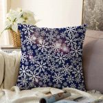 - Sonil-K-5245-Gorsel1 - Realhomes  Kristal Kar Taneleri Motifli Özel Tasarım Raşel Kadife Yastık Kılıfı Realhomes