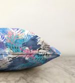 - Sonil-K-5249-Gorsel3 - Realhomes  Sulu Boya Yapraklar Özel Tasarım Modern Raşel Kadife Yastık Kılıfı Realhomes