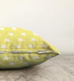 Modern Yıldız Desenli Dijital Baskılı Dekoratif Raşel Kadife Yastık Kırlent Kılıfı Realhomes