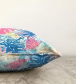 - Sonil-K-5270-Gorsel3 - Realhomes Realhomes Özel Tasarım Renkli Yaprak Motifli Raşel Kadife Kırlent Kılıfı Realhomes