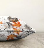 - Sonil-K-5277-Gorsel3 - Realhomes  Mermer Desen Ve Kuru Yaprak Motifli Dekoratif Raşel Kadife Kırlent Kılıfı Realhomes