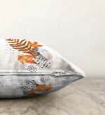 - Sonil-K-5278-Gorsel3 - Realhomes  Realhomes Kuru Yaprak Desenli Modern Dekoratif Raşel Kadife Yastık Kılıfı Realhomes