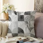 - Sonil-K-5288-Gorsel1 - Realhomes  Realhomes Gri Zeminde Dekoratif Mermer Desenli Raşel Kadife Kırlent Kılıfı Realhomes