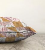 - Sonil-K-5305-Gorsel3 - Realhomes  Altın Zeminde Mermer Desenli Dijital Baskılı Raşel Kadife Kırlent Kılıfı Realhomes