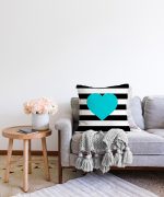 - Sonil-K-537-Gorsel2 - Realhomes Modern Kalp Desenli Dijital Baskılı Dekoratif Raşel Kadife Yastık Kırlent Kılıfı Realhomes