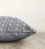 - Sonil-K-5413-Gorsel3 - Realhomes  Kot Gri Zemin Üzerinde Geometrik Çizimler Özel Tasarım Raşel Kadife Kırlent Kılıfı Realhomes