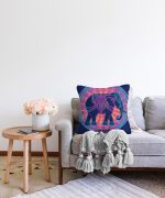 - Sonil-K-5427-Gorsel2 - Realhomes  Rengarenk Bohem Otantik Etnik Fil Desenli Raşel Kadife Kırlent Kılıfı Realhomes