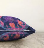 - Sonil-K-5427-Gorsel3 - Realhomes  Rengarenk Bohem Otantik Etnik Fil Desenli Raşel Kadife Kırlent Kılıfı Realhomes