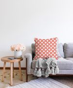 Realhomes Dijital Baskılı Dekoratif Raşel Kadife Yastık Kırlent Kılıfı Realhomes