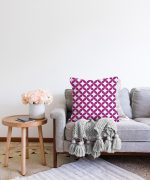 Realhomes Dijital Baskılı Dekoratif Raşel Kadife Yastık Kırlent Kılıfı Realhomes