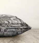 Osmanlı Çarşı Temalı Dekoratif Raşel Kadife Kırlent Kılıfı Realhomes