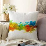 - Sonil-K-5557-Gorsel1 - Realhomes  Renli Duman Temalı Modern Raşel Kadife Yastık Kılıfı Realhomes