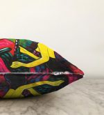 - Sonil-K-5574-Gorsel3 - Realhomes  Soyut Çizim Saksafon Temalı Dijital Baskılı Raşel Kadife Kırlent Kılıfı Realhomes