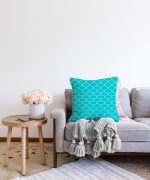 Realhomes Dijital Baskılı Dekoratif Raşel Kadife Yastık Kırlent Kılıfı Realhomes