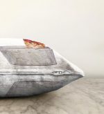 Sepette Şapkalı Kedi Desenli Dijital Baskılı Modern Raşel Kadife Yastık Kırlent Kılıfı Realhomes