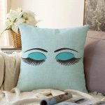 - Sonil-K-563-Gorsel1 - Realhomes  Modern Kirpik Dijital Baskılı Dekoratif Raşel Kadife Yastık Kırlent Kılıfı Realhomes