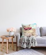 - Sonil-K-5638-Gorsel2 - Realhomes  Sepetteki Gözlüklü Kedi Dijital Baskılı Modern Raşel Kadife Yastık Kırlent Kılıfı Realhomes