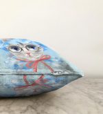 - Sonil-K-5641-Gorsel3 - Realhomes  Sevimli Kedi Desenli Dijital Baskılı Modern Raşel Kadife Yastık Kırlent Kılıfı Realhomes