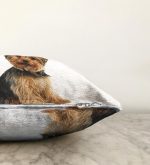 - Sonil-K-5655-Gorsel3 - Realhomes  Sevimli Köpek Desenli Dijital Baskılı Modern Raşel Kadife Yastık Kırlent Kılıfı Realhomes