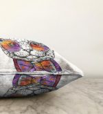 - Sonil-K-5659-Gorsel3 - Realhomes  Renkli Gözlüklü Siyah Beyaz Kedi Dijital Baskılı Modern Raşel Kadife Yastık Kırlent Kılıfı Realhomes