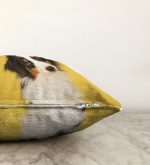 - Sonil-K-5662-Gorsel3 - Realhomes  Sarı Zeminli Köpek Dijital Baskılı Modern Raşel Kadife Yastık Kırlent Kılıfı Realhomes