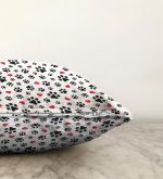 - Sonil-K-5673b-Gorsel3 - Realhomes  Köpek Ayak İzi Desenli Dijital Baskılı Modern Raşel Kadife Yastık Kırlent Kılıfı Realhomes