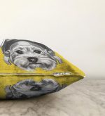 - Sonil-K-5674-Gorsel3 - Realhomes  Kulaklıklı Köpek Motifli Dijital Baskılı Modern Raşel Kadife Yastık Kırlent Kılıfı Realhomes