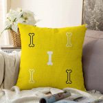 - Sonil-K-5677-Gorsel1 - Realhomes  Büyük Kemik Desenli Dijital Baskılı Modern Raşel Kadife Yastık Kırlent Kılıfı Realhomes