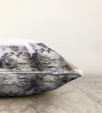 - Sonil-K-5679-Gorsel3 - Realhomes  Yavru Kedi Desenli Modern Raşel Kadife Yastık Kırlent Kılıfı Realhomes