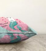 My Sweet Friends Deniz Kızlı Kedi Özel Tasarımlı Raşel Kadife Yastık Kılıfı Realhomes