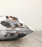 - Sonil-K-5682-Gorsel3 - Realhomes My Little Princess Taçlı Köpek Dijital Baskılı Modern Raşel Kadife Yastık Kırlent Kılıfı Realhomes