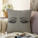 - Sonil-K-569-Gorsel1 - Realhomes  Modern Kirpik Dijital Baskılı Dekoratif Raşel Kadife Yastık Kırlent Kılıfı Realhomes