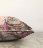 - Sonil-K-5696-Gorsel3 - Realhomes  Sevimli Kedi Desenli Dijital Baskılı Modern Raşel Kadife Yastık Kırlent Kılıfı Realhomes