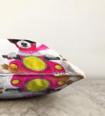 - Sonil-K-5724-Gorsel3 - Realhomes  Motor Süren Çılgın Köpek Dijital Baskılı Modern Raşel Kadife Yastık Kırlent Kılıfı Realhomes