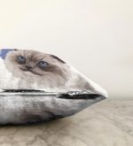 - Sonil-K-5728-Gorsel3 - Realhomes  Sevimli Kedi Desenli Dijital Baskılı Modern Raşel Kadife Yastık Kırlent Kılıfı Realhomes