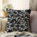 - Sonil-K-5766-Gorsel1 - Realhomes Beyaz Zeminde Anlamsız Çizgiler Desenli Raşel Kadife Yastık Kılıfı Realhomes