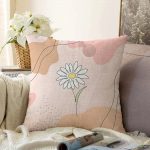 - Sonil-K-5787-Gorsel1 - Realhomes Realhomes Gül Motifli Bohemian Modern Raşel Kadife Kırlent Kılıfı Realhomes