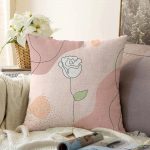 - Sonil-K-5788-Gorsel1 - Realhomes Realhomes Gül Motifli Bohemian Modern Raşel Kadife Yastık Kılıfı Realhomes