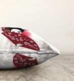 - Sonil-K-5814-Gorsel3 - Realhomes Kırmızı Yelpazeli Şaman Japon Kadın Dijital Baskılı Raşel Kadife Kırlent Kılıfı Realhomes