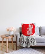 - Sonil-K-5828-Gorsel2 - Realhomes  Ağaç Dal Motifli Japan Kız Motifli Dekoratif Raşel Kadife Kırlent Kılıfı Realhomes