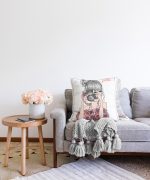 - Sonil-K-584-Gorsel2 - Realhomes Fashion Girl Dijital Baskılı Modern Raşel Kadife Yastık Kırlent Kılıfı Realhomes