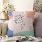 - Sonil-K-5866-Gorsel1 - Realhomes  Realhomes Gül Desenli Bohemian Özel Tasarım Dekoratif Raşel Kadife Yastık Kırlent Kılıfı Realhomes