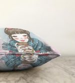 - Sonil-K-587-Gorsel3 - Realhomes Fashion Girl Dijital Baskılı Modern Raşel Kadife Yastık Kırlent Kılıfı Realhomes