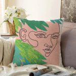 Realhomes Bohemian Özel Tasarım Dekoratif Raşel Kadife Yastık Kırlent Kılıfı Realhomes