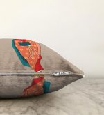 Realhomes Dijital Baskılı Özel Tasarım Dekoratif Modern Raşel Kadife Kırlent Kılıfı Realhomes