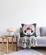 - Sonil-K-590-Gorsel2 - Realhomes  Fashion Girl Dijital Baskılı Modern Raşel Kadife Yastık Kırlent Kılıfı Realhomes