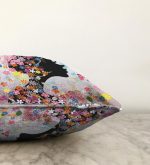 Modern Dijital Baskılı Dekoratif Raşel Kadife Yastık Kırlent Kılıfı Realhomes