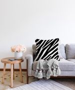 Realhomes Dijital Baskılı Modern Raşel Kadife Yastık Kırlent Kılıfı Realhomes