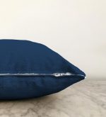 Raşel Kadife Lacivert Renkli Dekoratif Raşel Kadife Yastık Kırlent Kılıfı Realhomes